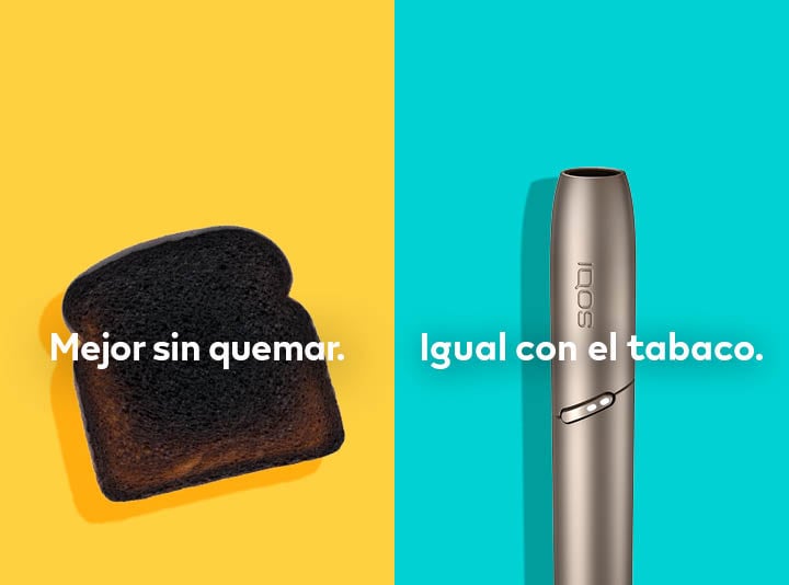 Burnt toast stains next to IQOS 3 DUO holder