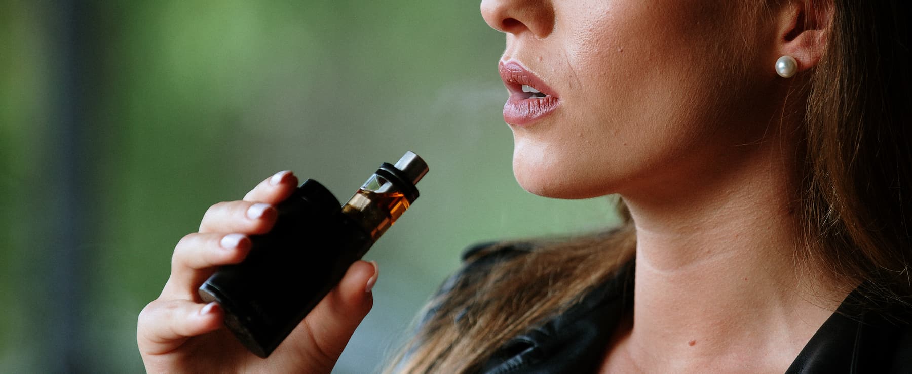 Vaper con nicotina
