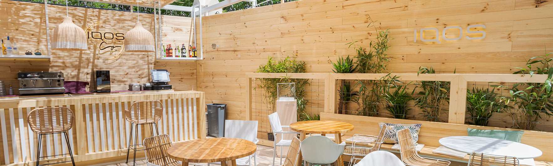 IQOS & CO terraza