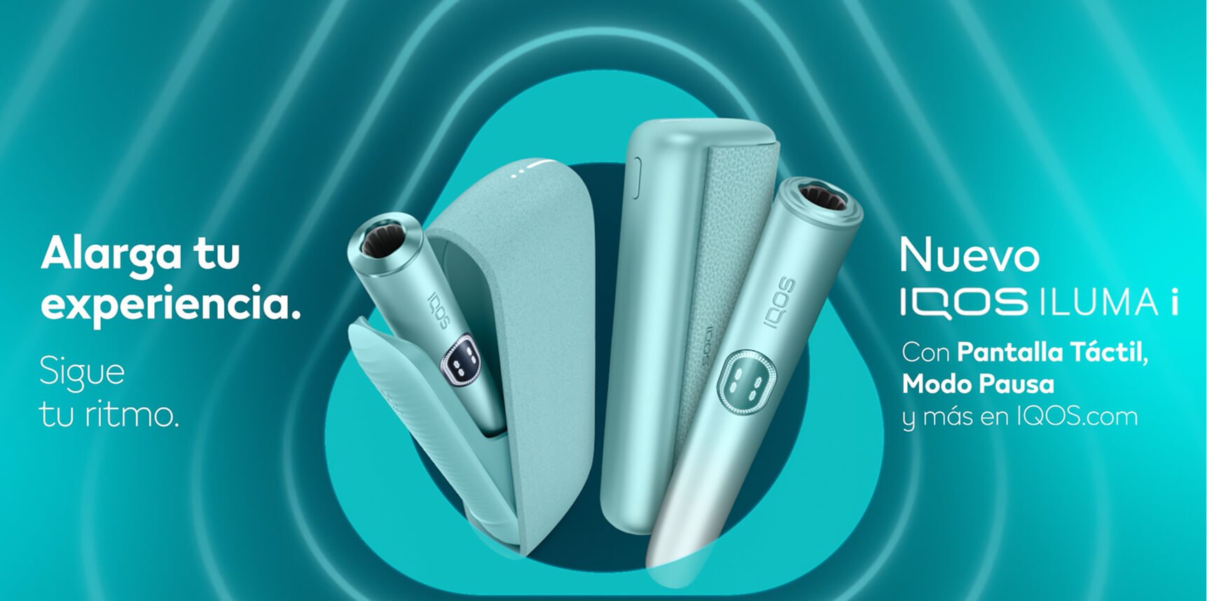 Nuevo IQOS ILUMA i, alarga tu experiencia, sigue tu ritmo.