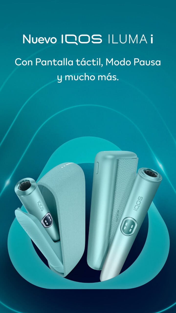 Nuevo dispositivo IQOS Iluma i, con pantalla táctil, modo pausa y mucho más