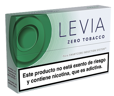 Cajetilla de LEVIA Green