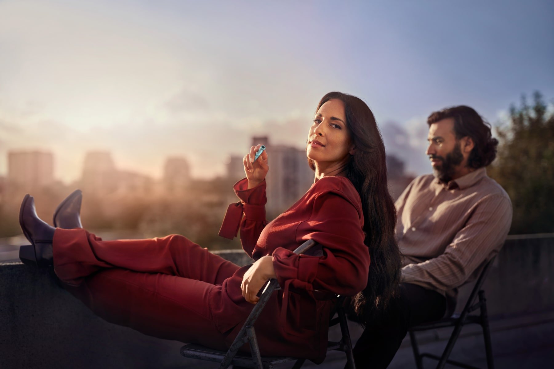 Rooftop con IQOS ILUMA i