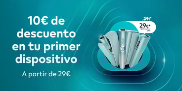 Descuento en tu primer dispositivo IQOS 