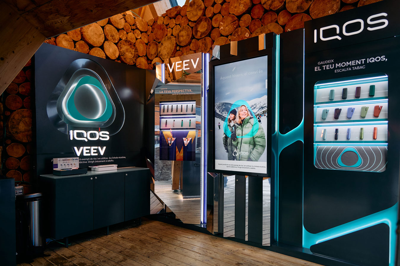 IQOS Corner en L’Abarset Aprés ski