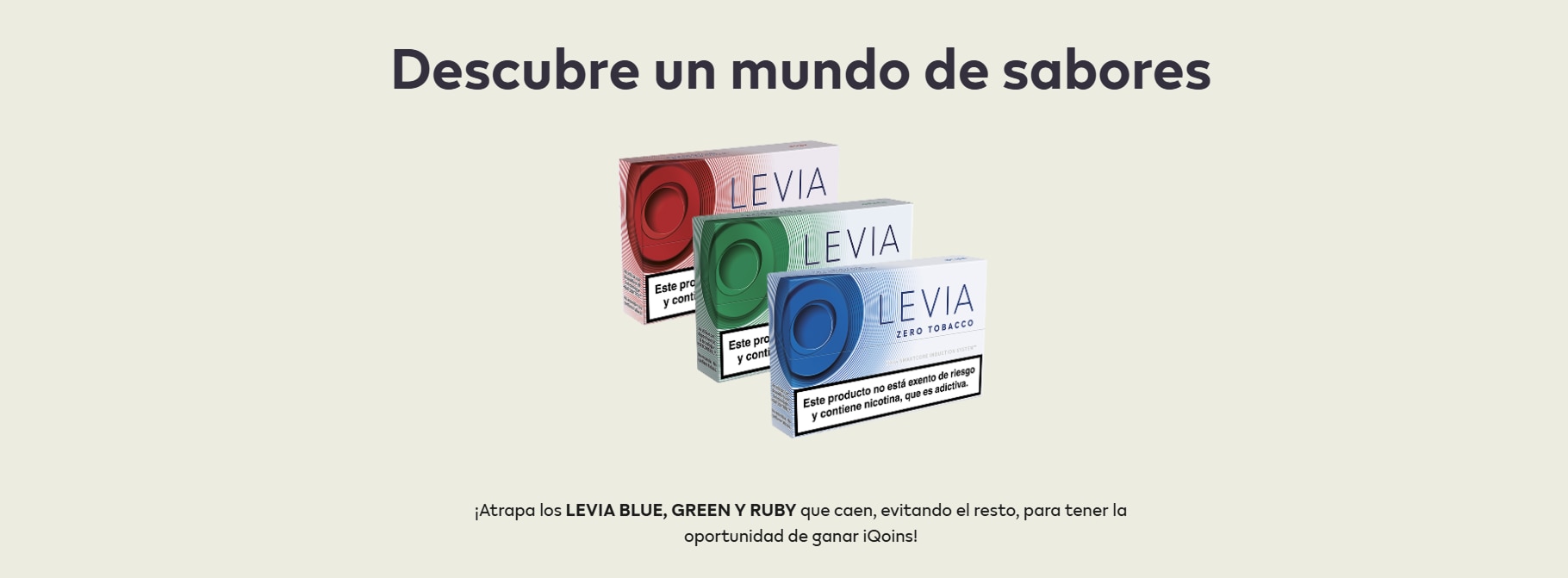 3 Cajas de LEVIA