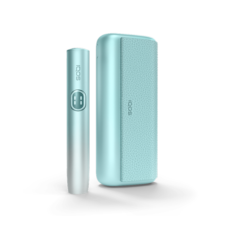 Dispositivo IQOS ILUMA i PRIME en color Azul Brisa
