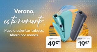 Verano, es tu momento. Pasa a calentar tabaco. Ahora por menos
