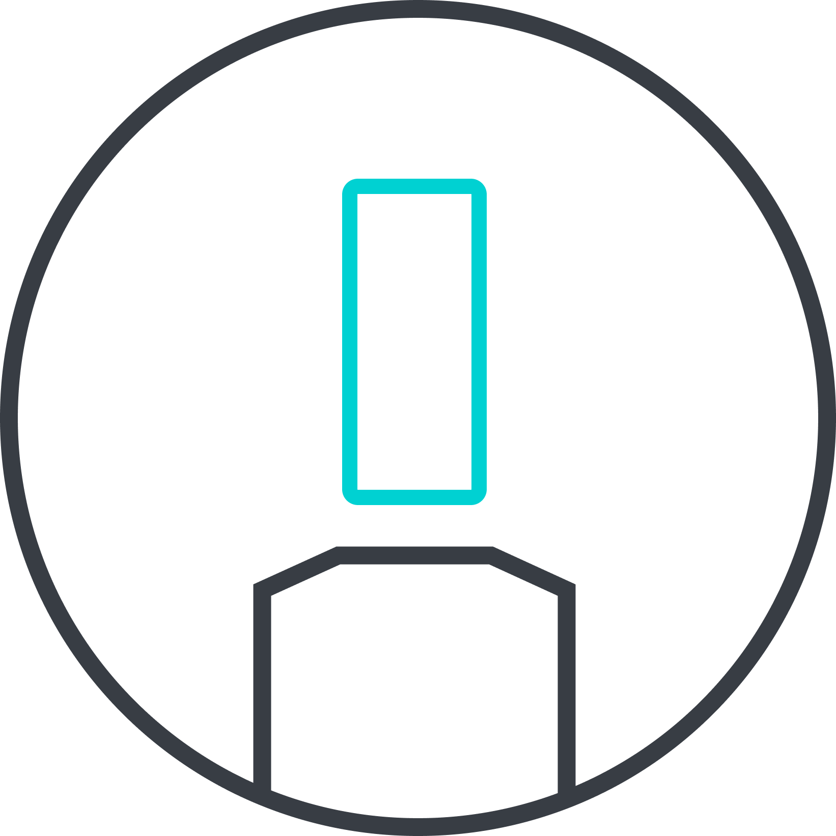 Icono mostrando un consumible introduciéndose en el dispositivo IQOS